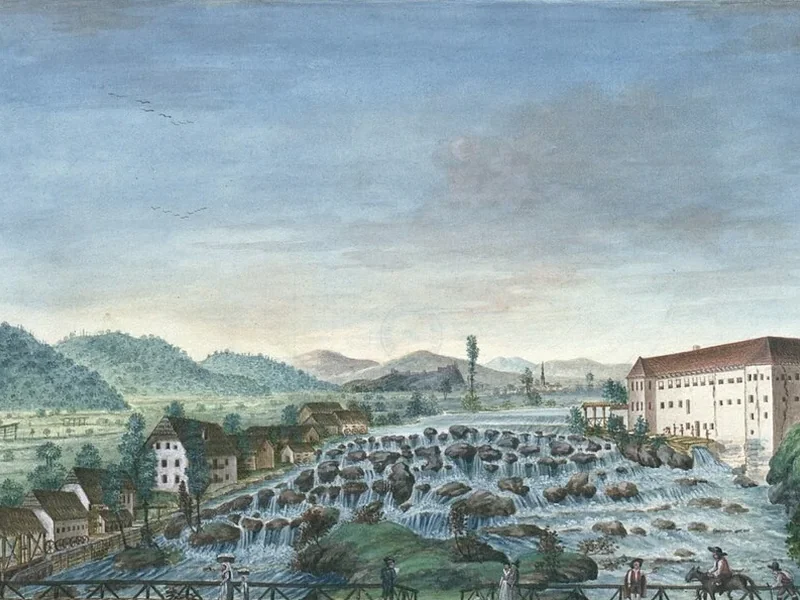 1794-Alojzij Schaffenrath - Città di Fužine